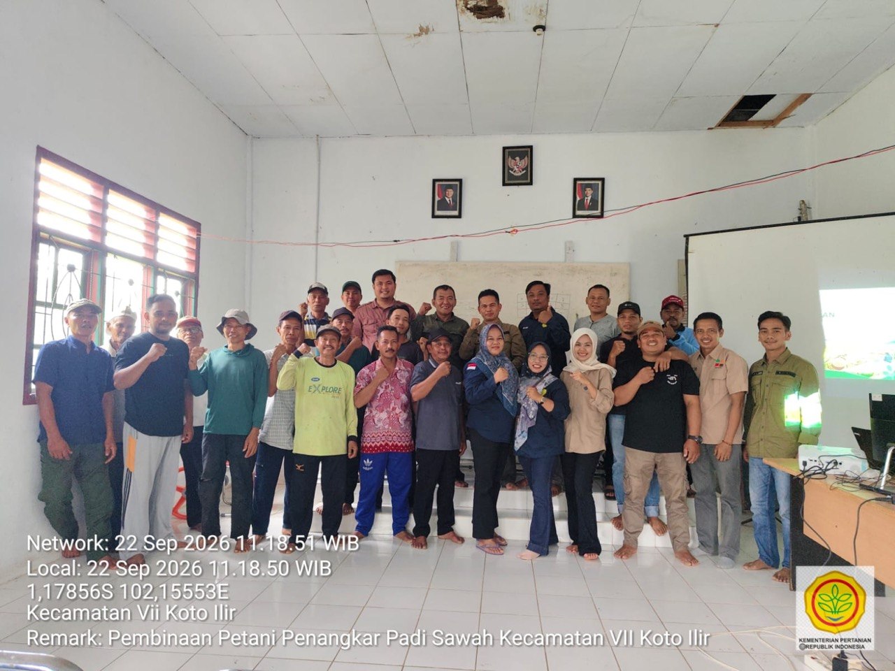 Pembinaan Petani Penangkar Padi Sawah di Kecamatan VII Koto Ilir